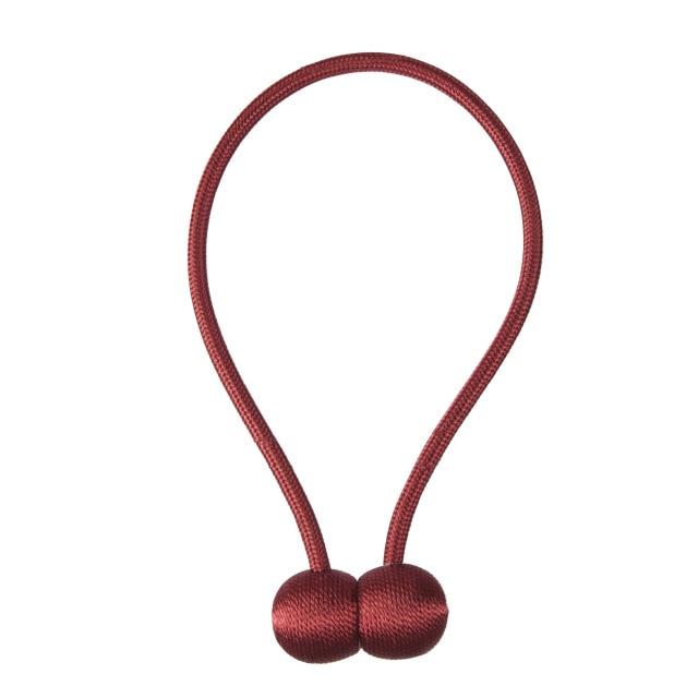 Magnetic Curtain Tie Backs | Decorative Drape Holdbacks | No-Drill Window Accessory