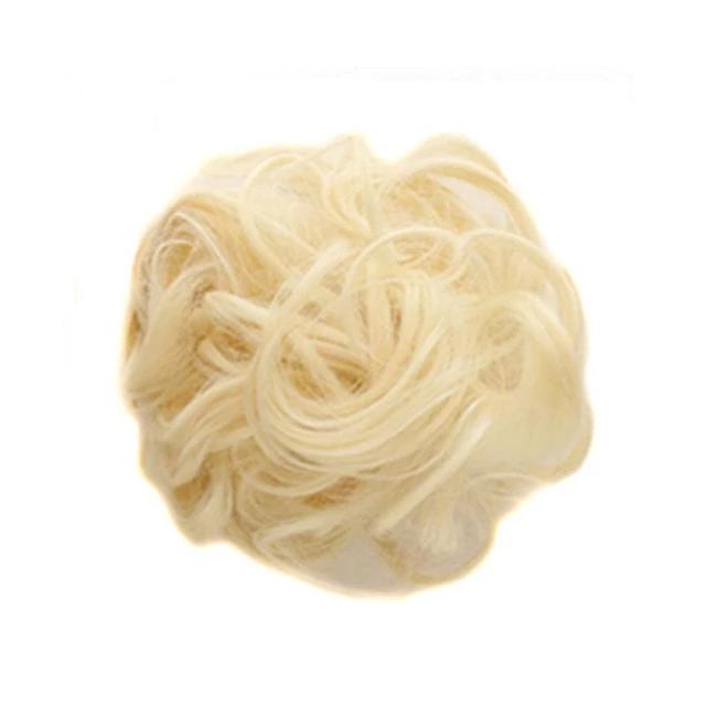 Effortless Messy Bun Hair Scrunchie – Voluminous Instant Updo Hairpiece in Natural Shades for Easy Everyday Styling
