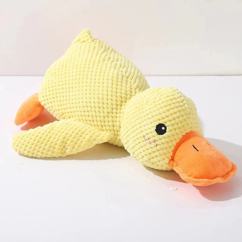 Calming Duck Dog Toy, Anti-Anxiety Plush Pet Comfort