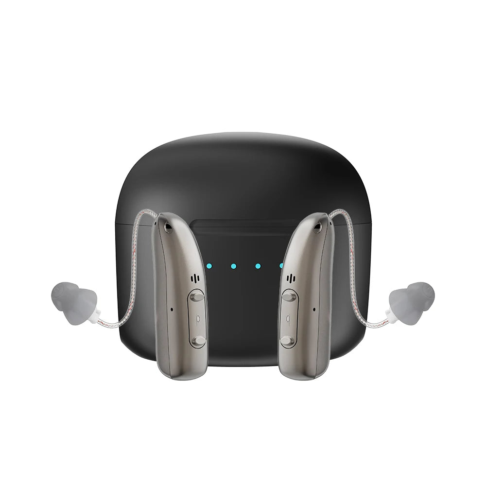 Rechargeable Bluetooth Hearing Aids | Smart App & Senior Amplifier