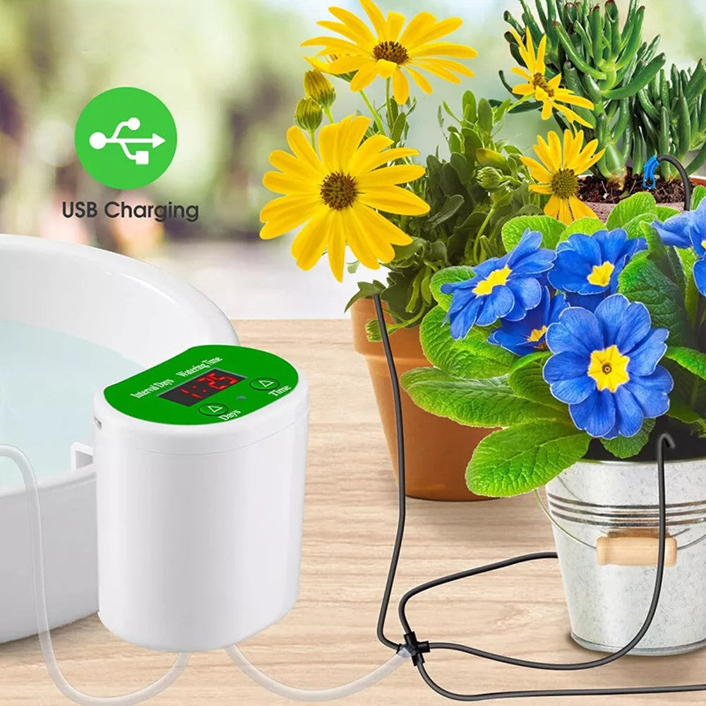 Automatic Indoor Plant Watering System | Smart Drip Irrigation Pump & Timer