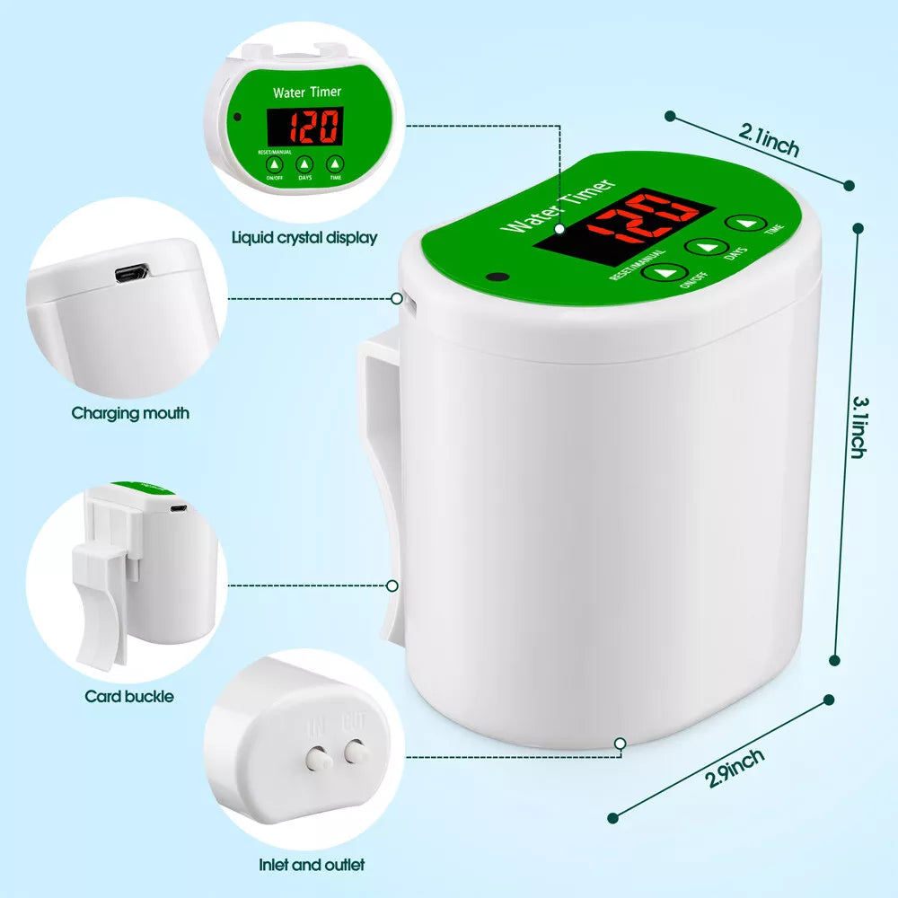 Automatic Indoor Plant Watering System | Smart Drip Irrigation Pump & Timer