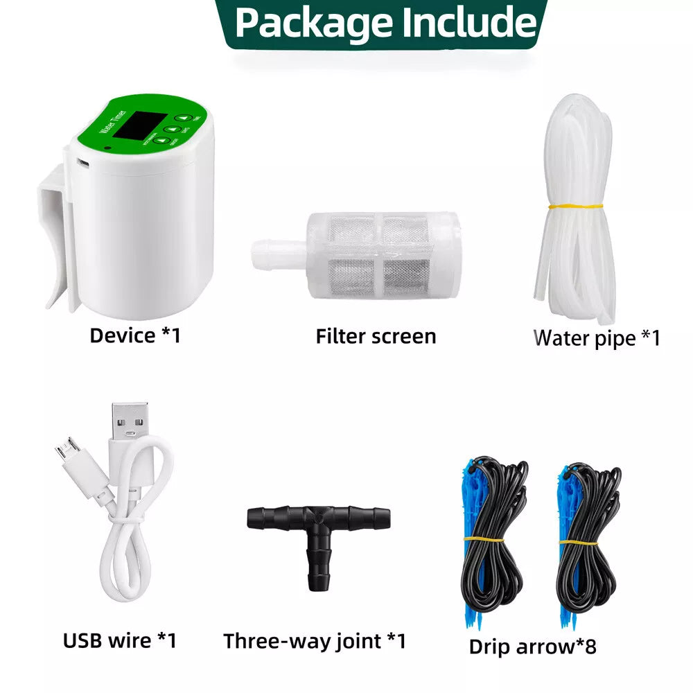 Automatic Indoor Plant Watering System | Smart Drip Irrigation Pump & Timer