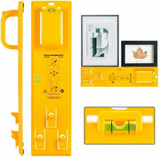 Picture Hanging Tool with Level | Wall Decor Positioning & Marking Ruler
