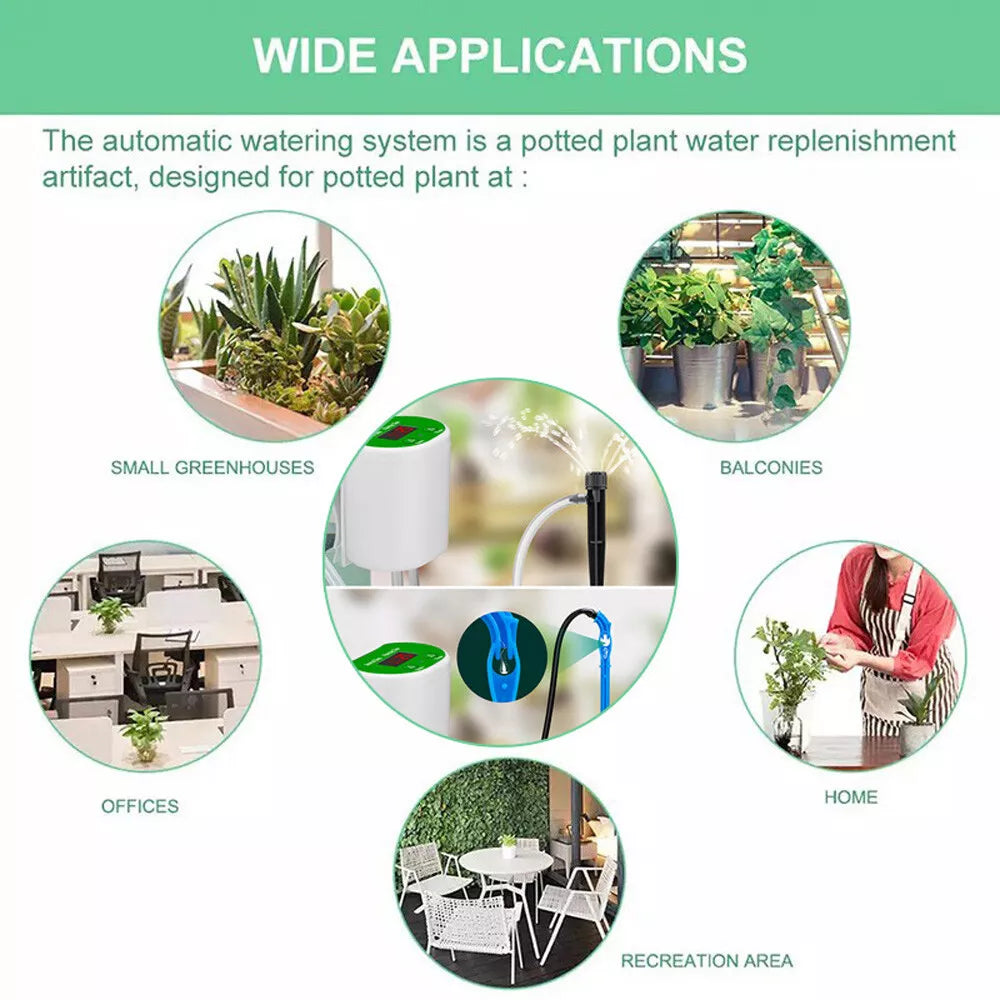 Automatic Indoor Plant Watering System | Smart Drip Irrigation Pump & Timer