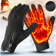 Waterproof Heated Gloves for Men & Women | Touchscreen Compatible for Skiing, Cycling & Winter