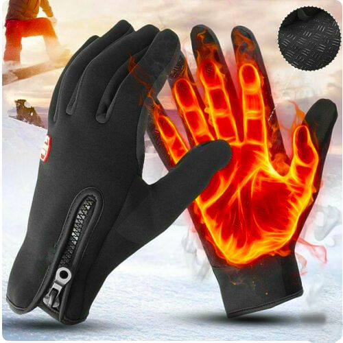 Waterproof Heated Gloves for Men & Women | Touchscreen Compatible for Skiing, Cycling & Winter