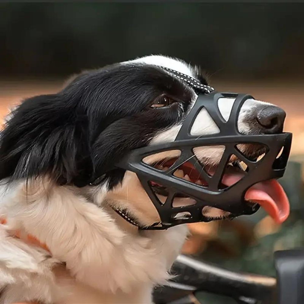 Adjustable Dog Muzzle | Anti-Bite & Anti-Bark Basket Guard