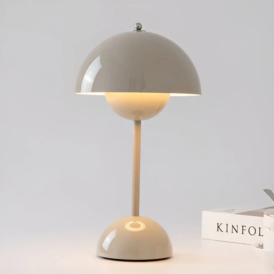 Scandinavian Bedside Table Lamp | Minimalist Nordic Desk Light