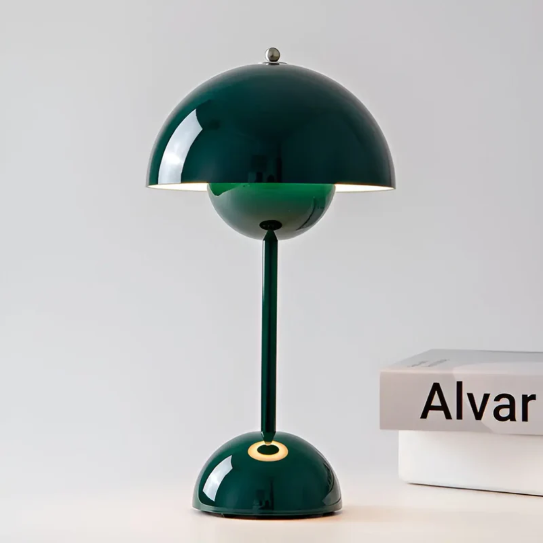 Scandinavian Bedside Table Lamp | Minimalist Nordic Desk Light