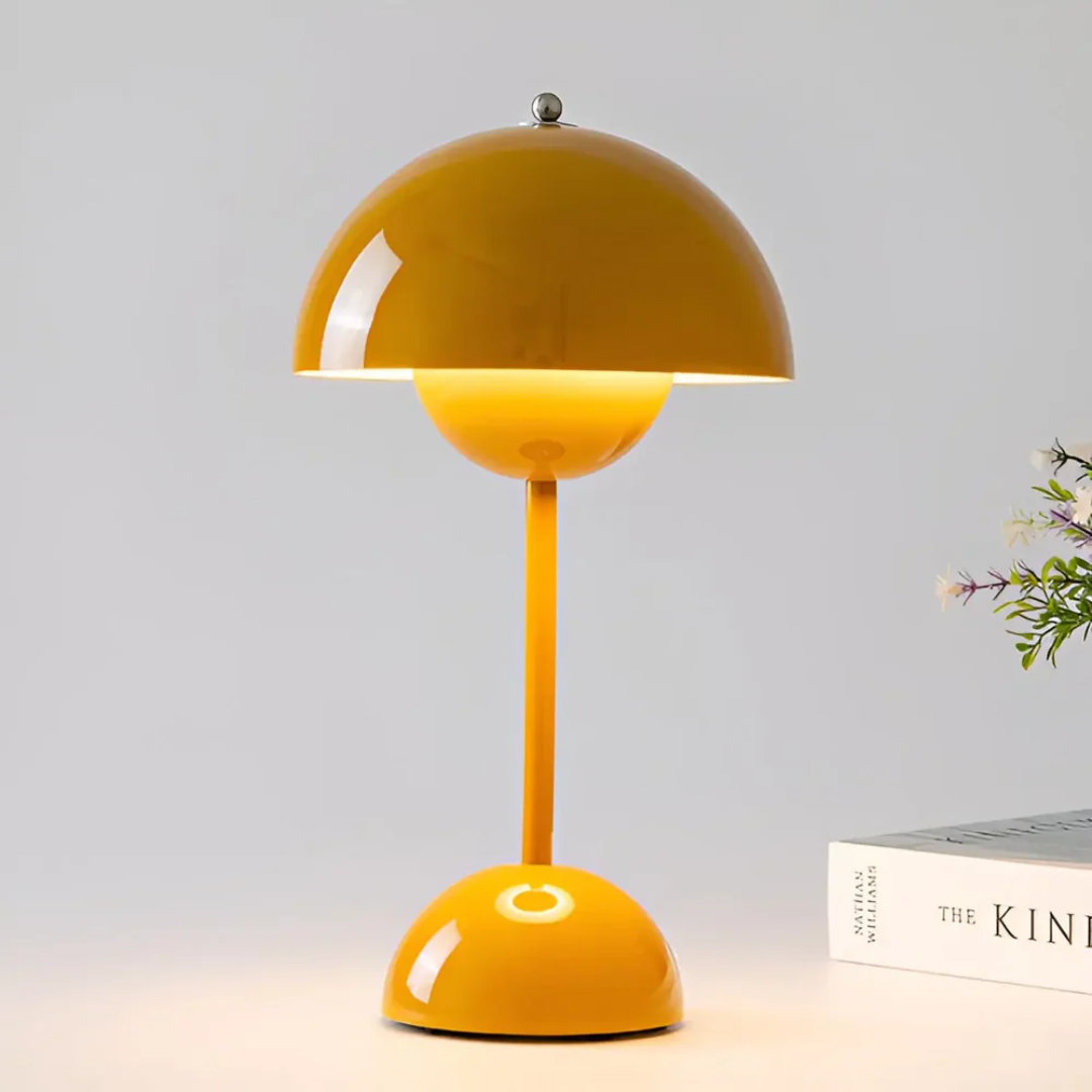 Scandinavian Bedside Table Lamp | Minimalist Nordic Desk Light