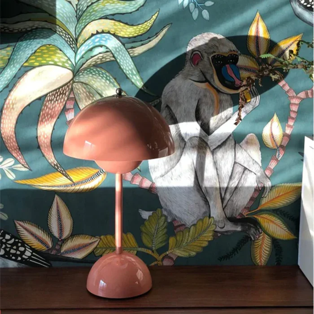 Scandinavian Bedside Table Lamp | Minimalist Nordic Desk Light