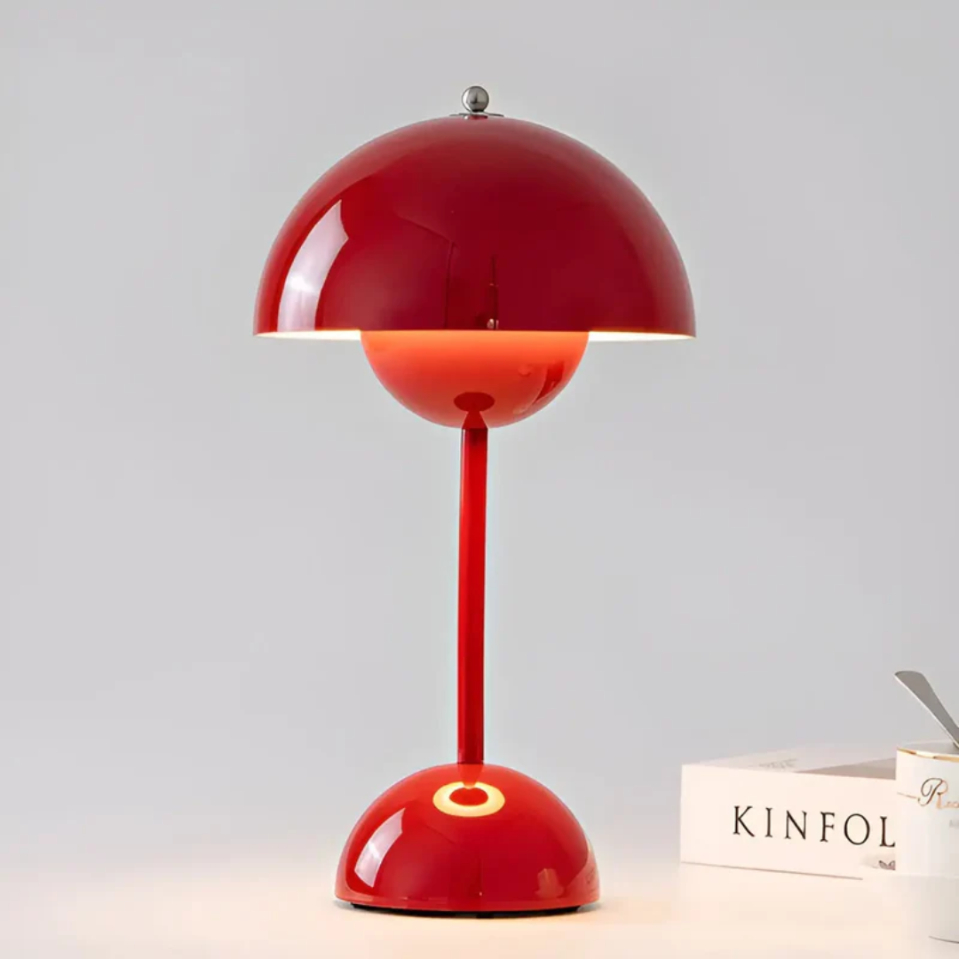 Scandinavian Bedside Table Lamp | Minimalist Nordic Desk Light