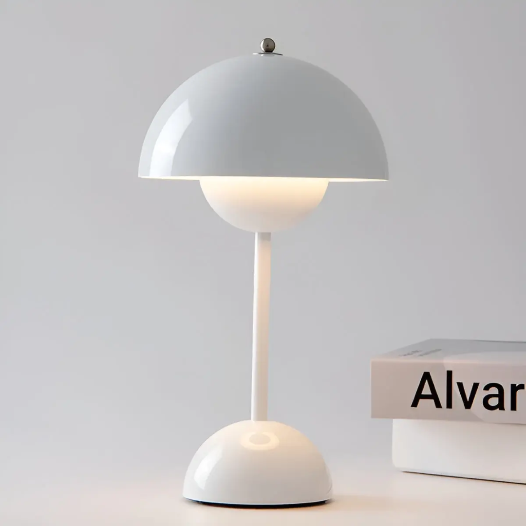 Scandinavian Bedside Table Lamp | Minimalist Nordic Desk Light
