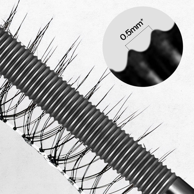 3D Curling Metal Brush Mascara | Waterproof Volume & Length