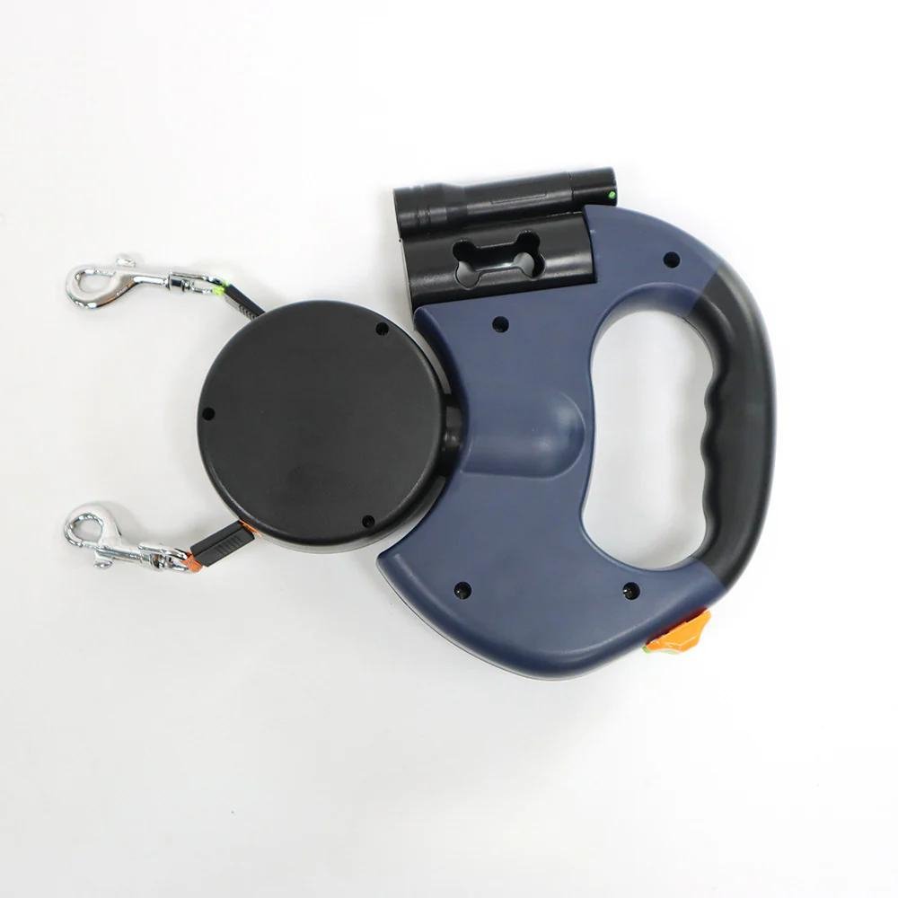 No-Tangle Double Dog Leash | Dual Pet Walking Coupler & Splitter