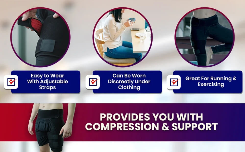 Orthopedic Hip Support Brace | Sciatica & Groin Compression Wrap