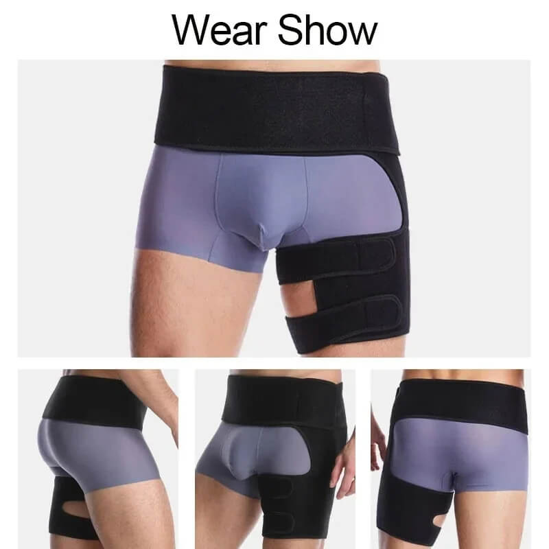 Orthopedic Hip Support Brace | Sciatica & Groin Compression Wrap