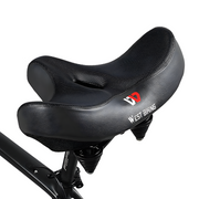 Ergonomic Comfort Bike Seat | Wide Saddle for Mountain & Road Bikes
