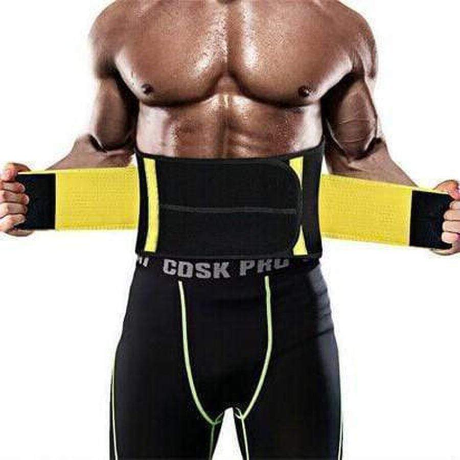 Men's Waist Trainer & Slimming Sweat Belt