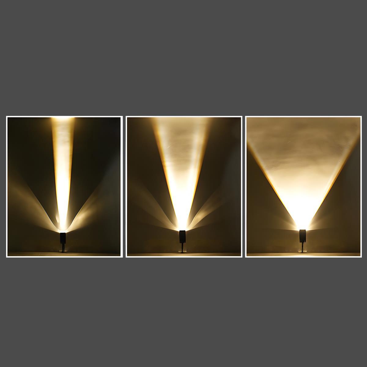 Waterproof Solar LED Spotlight | Adjustable Focus Beam Landscape Light