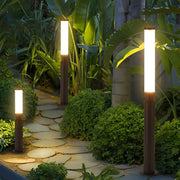 Modern Aluminum LED Outdoor Pillar Light with IP55 Waterproof Rating