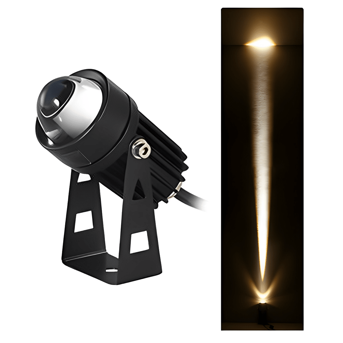 Waterproof LED Outdoor Spot Light – Die-Cast Aluminum Wall Flood Light for Garden & Facade
