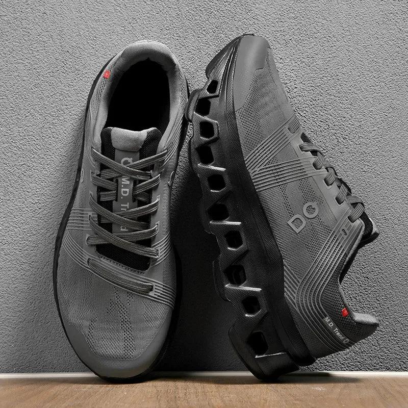 BowLift Men's Sneakers | Cotton Fabric Upper | Breathable, Lightweight, Lace-Up