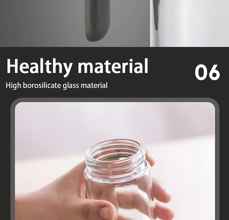 Glass Olive Oil Sprayer | 250ml Air Fryer & Cooking Dispenser